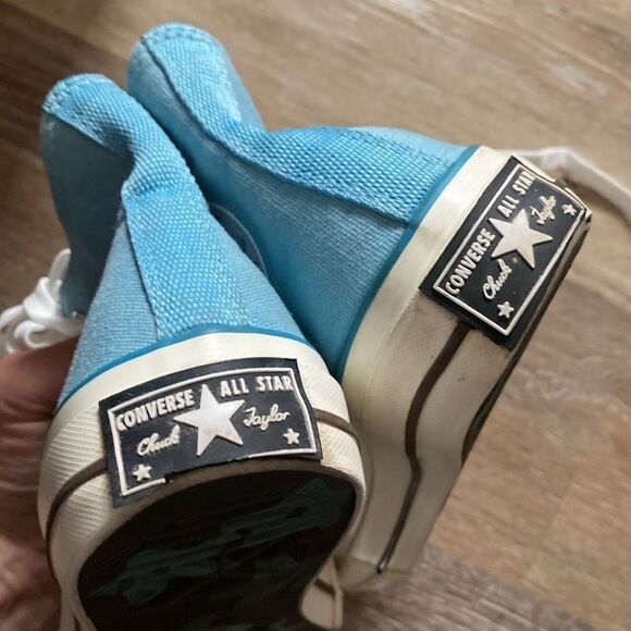 Converse x Golf Le Fleur Chuck 70 High Top Gulf Stream blue retro Women 7.5 EUC - Picture 15 of 15